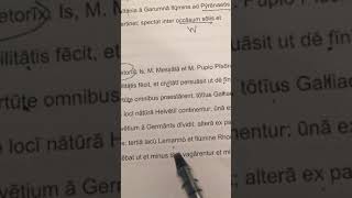 Magistra reviews Caesar DBG 1.1-3 for the AP Latin Exam