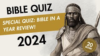 The WHOLE Bible in a Year Review Quiz! Were you paying attention? #biblediscoverytv #bibleteaching