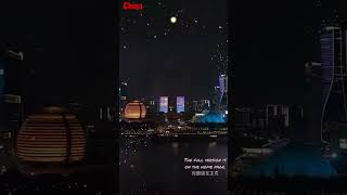 China Hangzhou Asian Games Opening ceremony Digital Torchbearer 杭州亚运会开幕式聚集1亿群众数字火炬手，历史一刻，数字人点燃亚运主火炬！