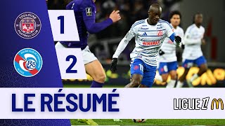 Toulouse - RC Strasbourg | 1-2 | Highlights | Ligue 1 2024-25 | Toulouse Strasbourg