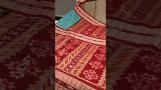 New Sambalpuri Saree 🥰 Pure Handloom cotton saree || Brundaban Bastaralaya ( Jharsuguda Odisha )