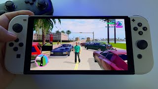 Grand Theft Auto VICE CITY SWITCH OLED - GTA: The Trilogy – The Definitive Edition - REVIEW