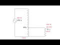 Step down auto transformer walk through