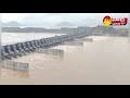 polavaram dam gates open water releasing visuals polavaram visuals sakshi tv