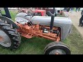 1957 ferguson fe35 gold belly 2.3 litre 4 cyl diesel tractor 34 hp