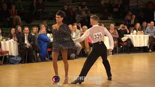 George Eduard Sutu \u0026 Tereza Kucerova | Rumba | Antwerp Diamond Dance Sport Cup 2023