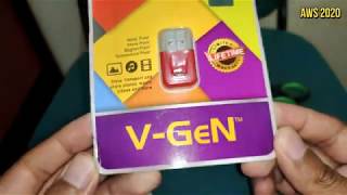 UNBOXING V-GEN ATOM USB 2 0 FLASH DRIVE WARNA MERAH