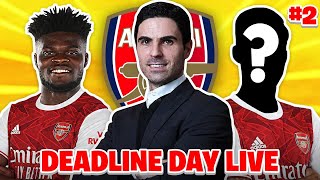 Arsenal Transfer Deadline Day LIVE STREAM | Thomas Partey JOINS! | Arsenal Transfer News #2