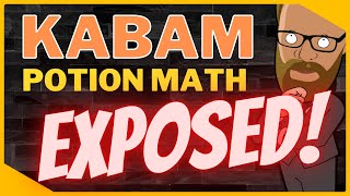 Dismantling Kabam's Potion Math Step by Step! Results Reveal Rotten Intent!
