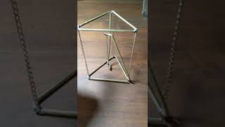 Tensegrity structure v2 - home made - DIY