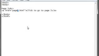 HTML Tutorial 04 Hyper Link Pages