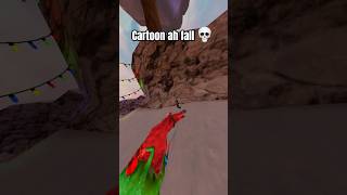 Cartoon ah fall 😭🙏 #recommended #vr #gtag #funny #gorillatag #shorts #viralvideo