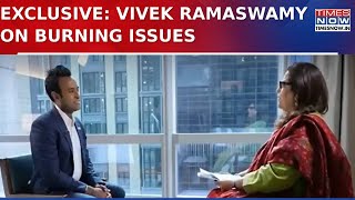 Indian-American Rising Political Star Vivek Ramaswamy Discusses All The Major Burning Issues