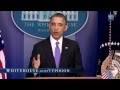 President Obama Speaks on Typhoon Haiyan