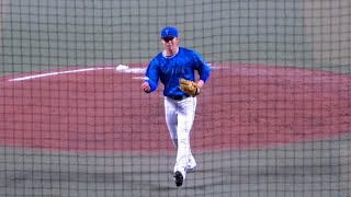 中川颯ピンチ抑えてガッツポーズ！ノーアウト1,2塁から耐えてプロ初勝利へ6回無失点ピッチ！2024/04/30 横浜DeNAベイスターズ