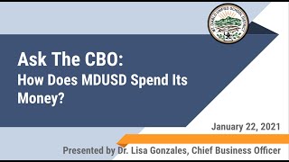 Ask the CBO - How does MDUSD spend its money?