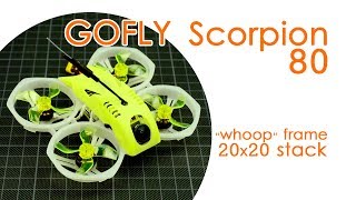 GoFly Scorpion 80: a 20x20mm stack compatible brushless \