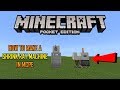 HOW TO MAKE SHRINK RAY MACHINE IN MCPE (Minecraft PE)