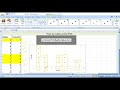 how make a dot plot in excel.