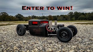 RC4wd Giveaway Rat Rod build Part 5, Completion! Seat Battery Box & More