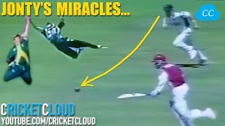 Jonty Rhodes Miracle Best Fielding Catches & Runouts | One Video to Learn How to Field !!