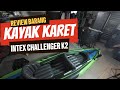 Perahu karet kayak merek intex challenger K2