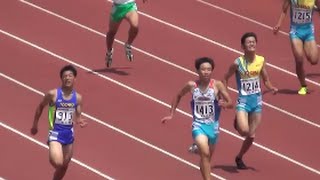 関東中学陸上2015 共通男子400m決勝