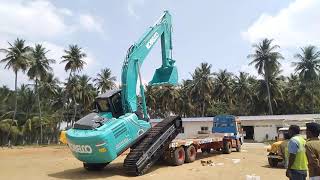 New SK220XDLC-10 Machine Unload  - KOBELCO for earth work