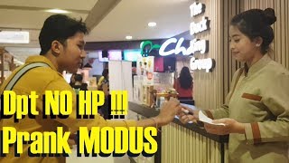 Cara Sulap MODUS DAPET NO HP CEWEK - PRANK INDONESIA