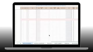 ADHD BOOK TRACKER | Google Sheets Tutorial