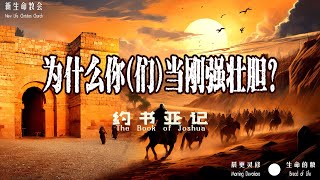 主日信息 2024年10月20日 约书亚记导论 你(们)要刚强壮胆