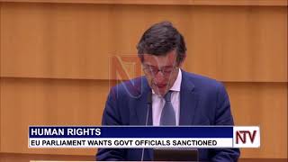 EU parliament wants govt officials sanctioned over human rights violation