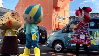 2016.12.04中津川 六斎市でのキャラステージ みんなでミナモ体操踊ろうよ！