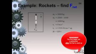 Solving Rocket Problems using Newton 2