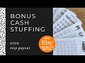 NEW Etsy Items! 🤑 $700 Bonus Stuffing Side Hustle | Cash Envelope System Dave Ramsey, Budgeting