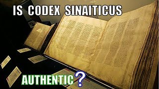 Is Codex Sinaiticus Authentic?
