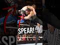 What Happened After This Roman Reigns Spear?! #wwe