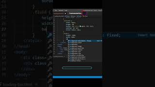 Animated Progress Bar using Html And CSS | CSS Tutorial #shorts #cssanimation