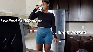 14,000 step challenge, my fibroids are acting up, DIY loc extensions
