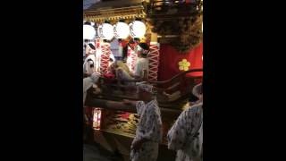 天神祭  天満市場地車講  だんじり囃子  2014