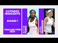 Alycia Parks vs. Laura Siegemund | R1 Thailand Open 2024 | WTA Match Highlights