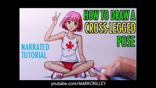 How to Draw a Cross-Legged Pose