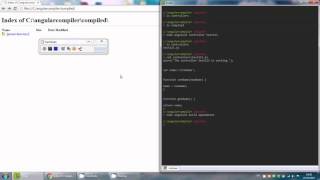 angulush - compile into angularjs