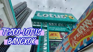 TRAVEL VLOG: TESCO-LOTUS LADPRAO //   WALK THRU AT THE SUPERMARKET