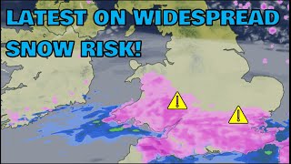 Latest on Widespread Snow Risk! 6th March 2023