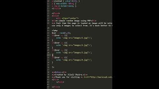 A simple random image using PHP