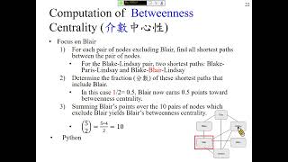 許志華 OR1，6.2.2 介數中心性