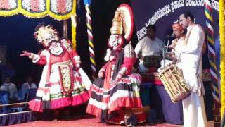 Yakshagana Rakthabeeja By Rakesh Rai Padya Patla Sathish Shetty  Tharuni Alla Avalaadi Maye