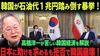 【韓国の未払い】石油代１兆円を未払いで踏み倒す！日本にも助けを求めるも、世界から非難殺到！【海外の反応】#韓国#高橋洋一#習近平#中国#433