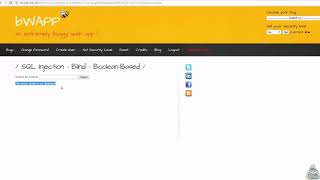 5 Boolean Blind SQL Injection Explotiting